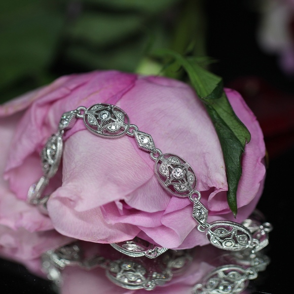 Tacori Diamonique Tulip Bracelet - Picture 7 of 9